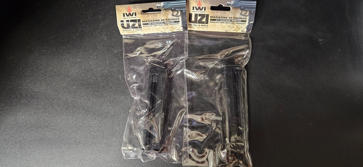 IWI Uzi .22 Tactical Rimfire 20-Round Magazines