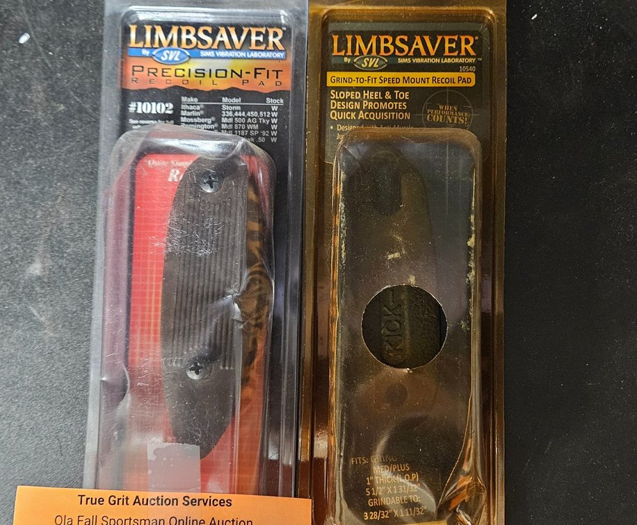 Precision-Fit and Grind-to-Fit Recoil Pads