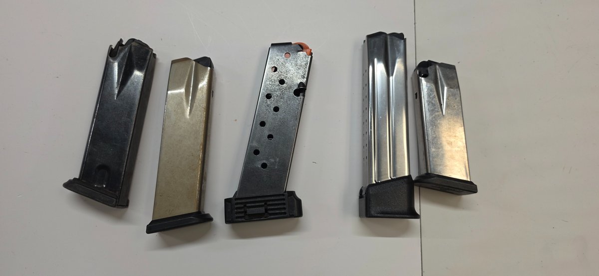 .40 S&W Steel and Stainless Steel Handgun Magazines