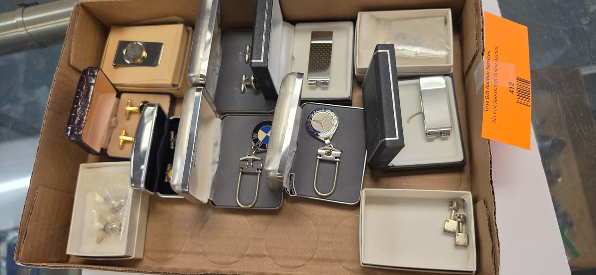 Men's Cufflinks, Money Clips, and Keychains