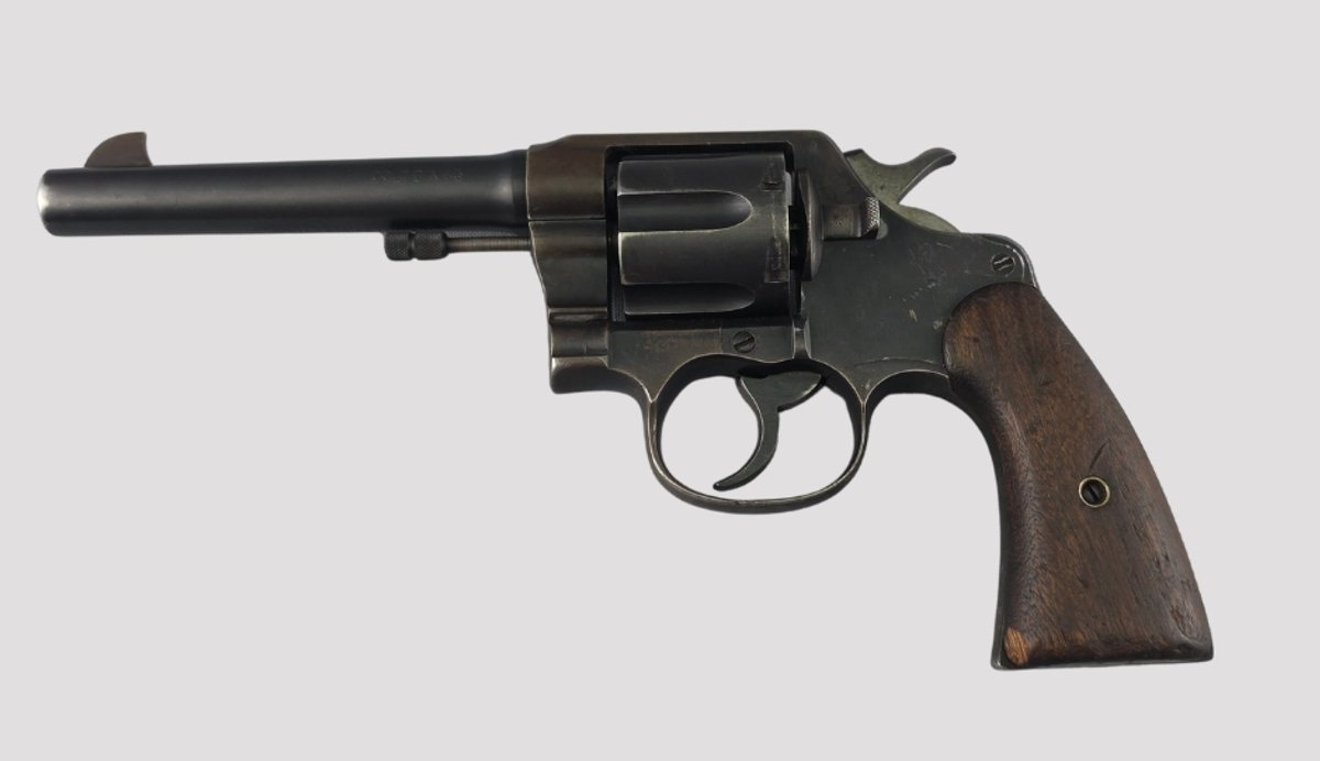 Colt U.S. Army Model 1917 D.A. 45 Revolver with Soft Case