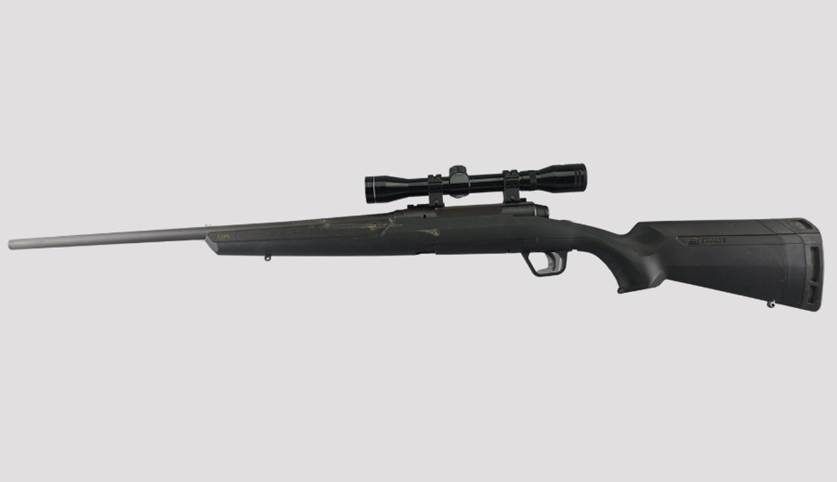 Savage Axis 25/06 Rem Bolt-Action Rifle with 4x32 Scope