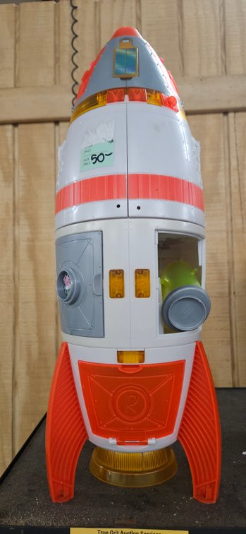 Ryan's World Plastic Toy Rocket Ship Playset