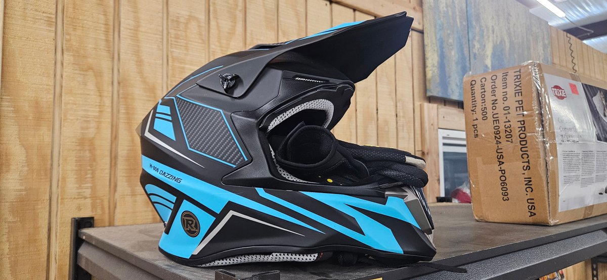 Huadun HD-806 Youth Motocross Helmet with Gloves