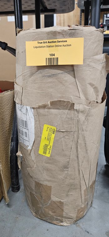 Rolled Item in Brown Kraft Paper Packaging