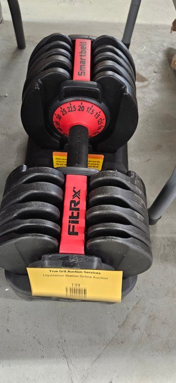FitRx Smartbell 8361 Adjustable Dumbbell with Cradle