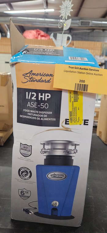 American Standard ASE-50 1/2 HP Food Waste Disposer