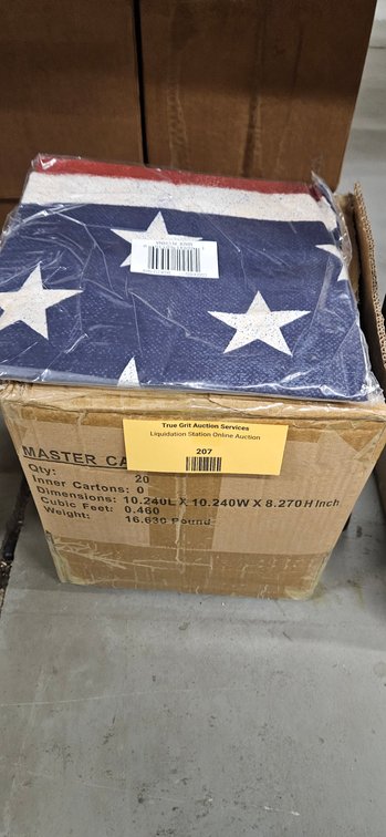 20 Flag Curtains