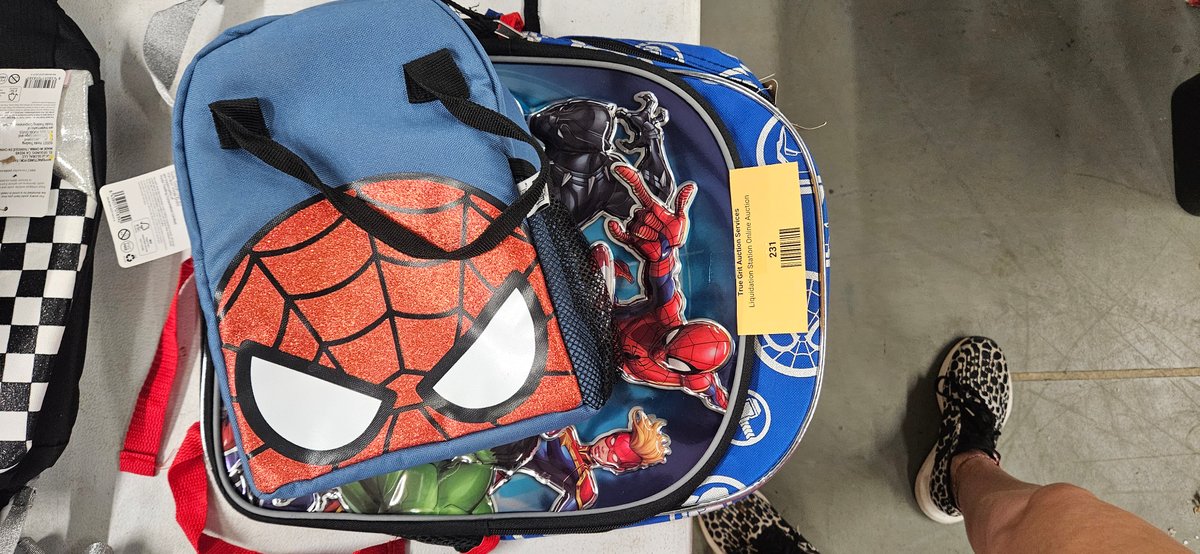 Two-Piece Backpack and Spider-Man Lunch Tote Set