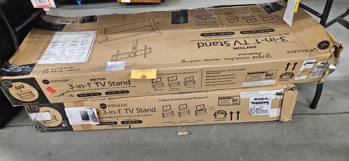 Whalen 3-in-1 Flat Panel TV Stands