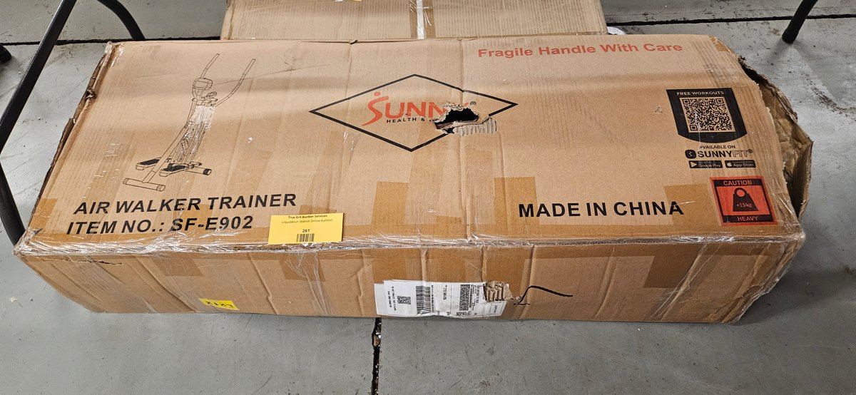 Sunny Health & Fitness SF-E902 Air Walker Trainer
