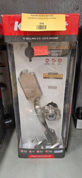 Front Door Handleset and Deadbolt Lock Set