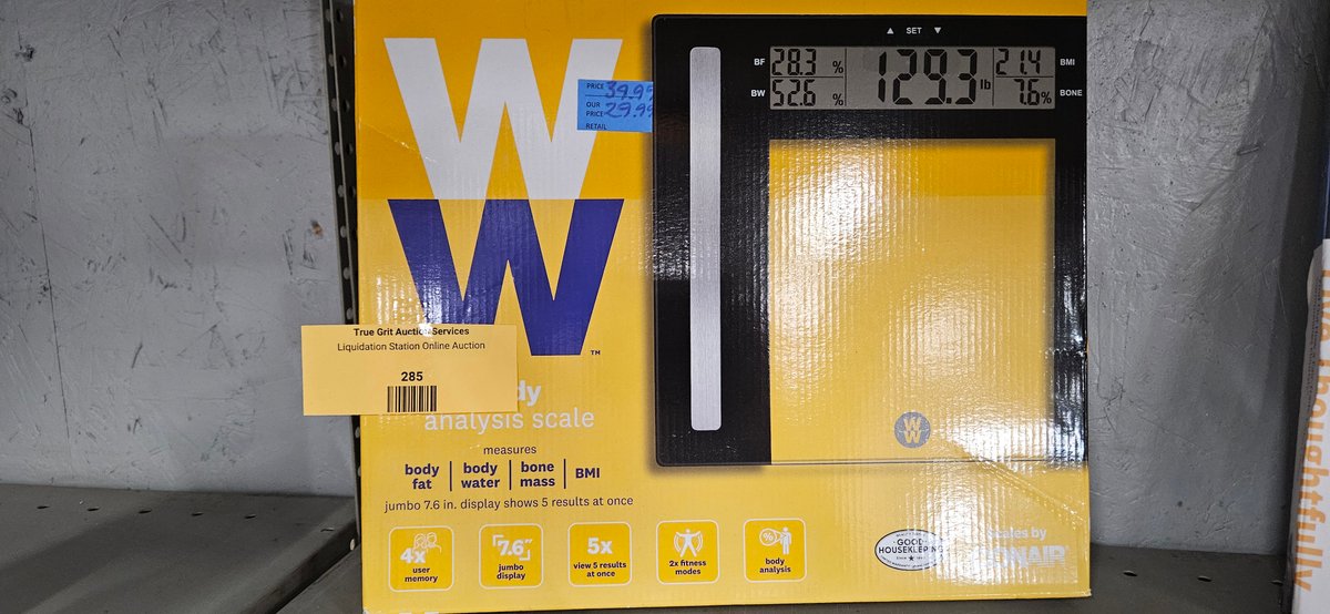 WW by Conair Digital Body Analysis Scale