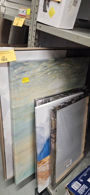 Canvas Wall Art, Framed Needlework, and More