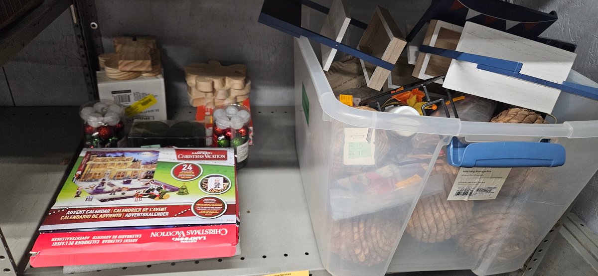 Holiday and Home Decor, Advent Calendar, and Storage Box