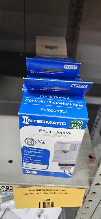 Intermatic K4121C Stem Mount Photo Controls