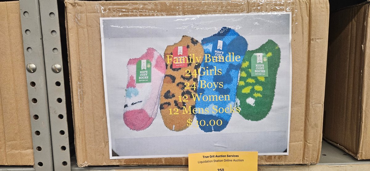 Assorted Family Bundle of Cozy Socks in Box