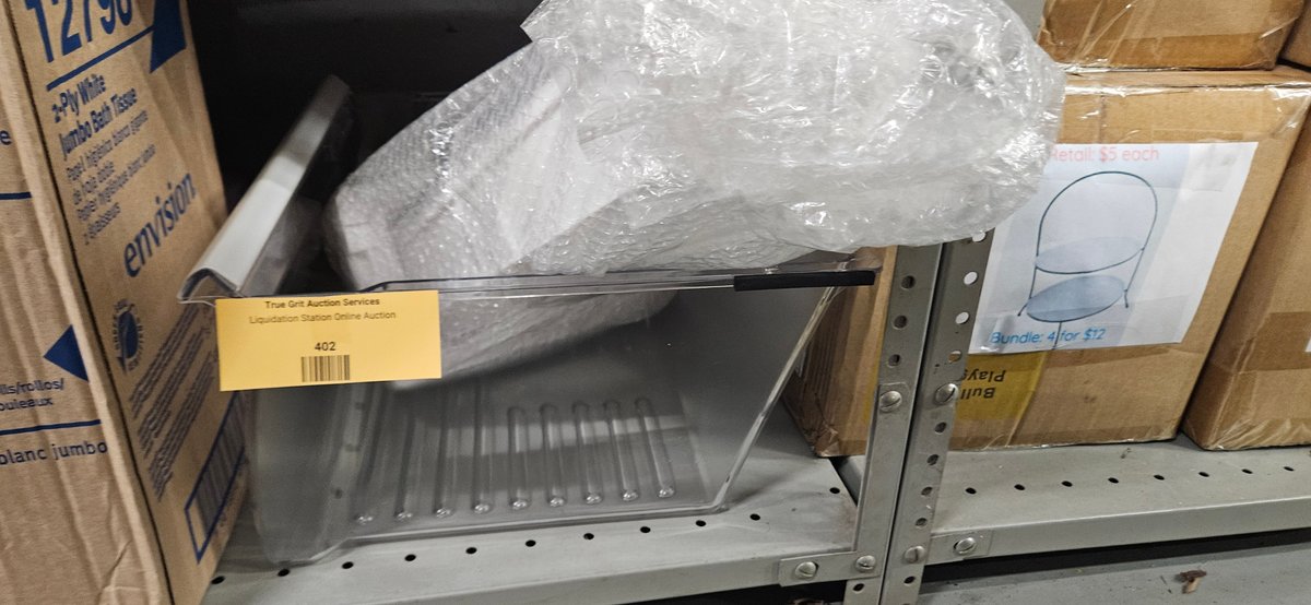 Refrigerator Crisper Drawer and Ice Storage Bin