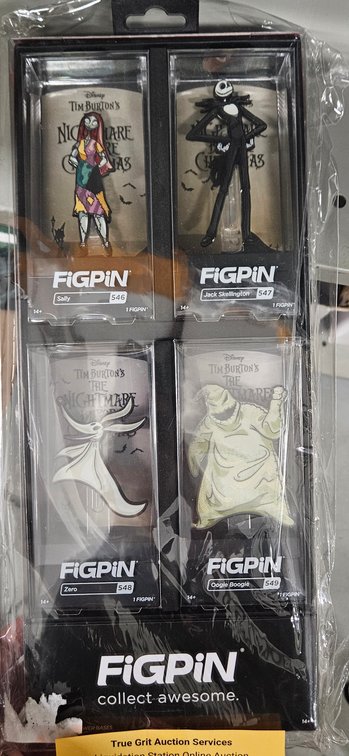 FiGPiN Disney The Nightmare Before Christmas 4-Pin Box Set