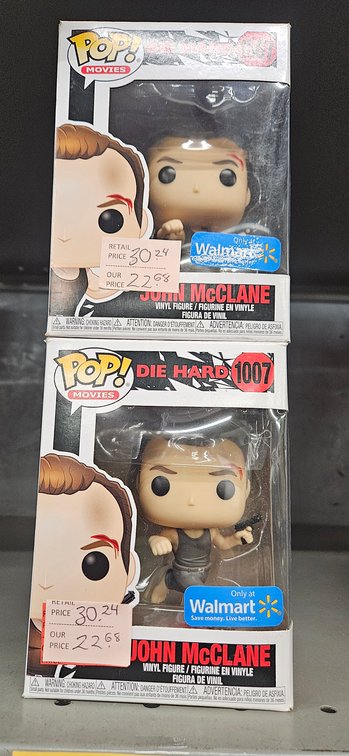 Pop! Movies Die Hard John McClane 1007 Vinyl Figures