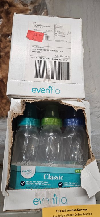 Evenflo Classic 8 oz Baby Bottles, Two Boxes