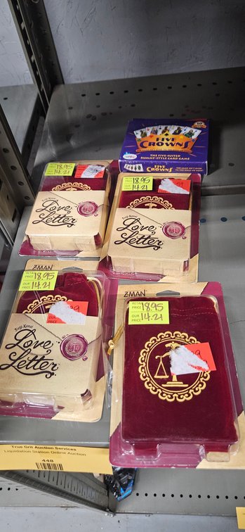 Love Letter and Five Crowns Card Games
