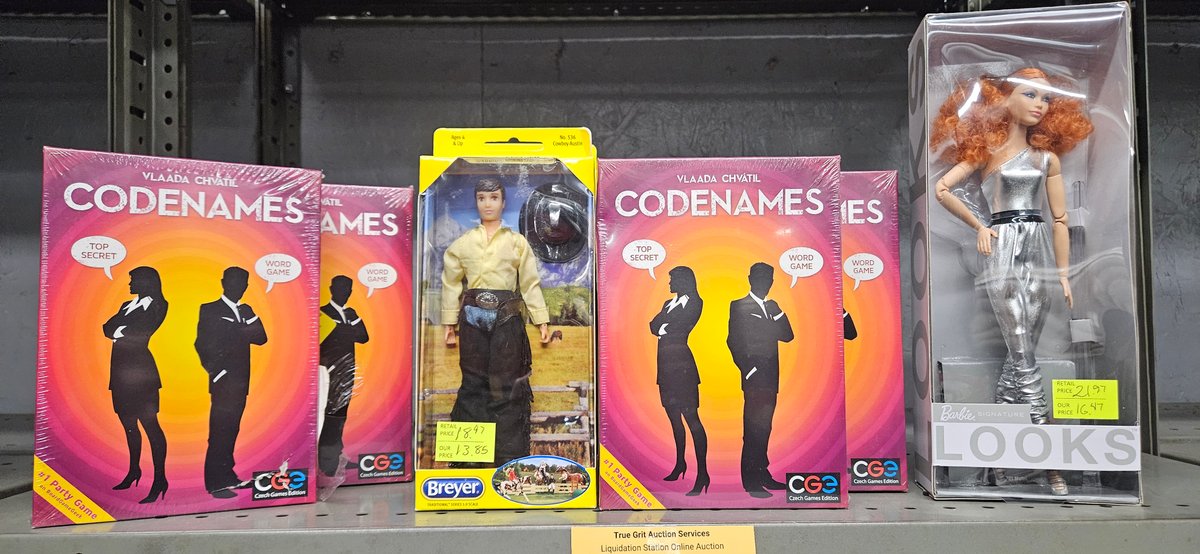 Board Games, Cowboy Doll, and Fashion Doll