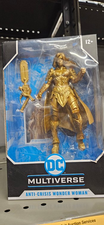 DC Multiverse Anti-Crisis Wonder Woman Gold Action Figure