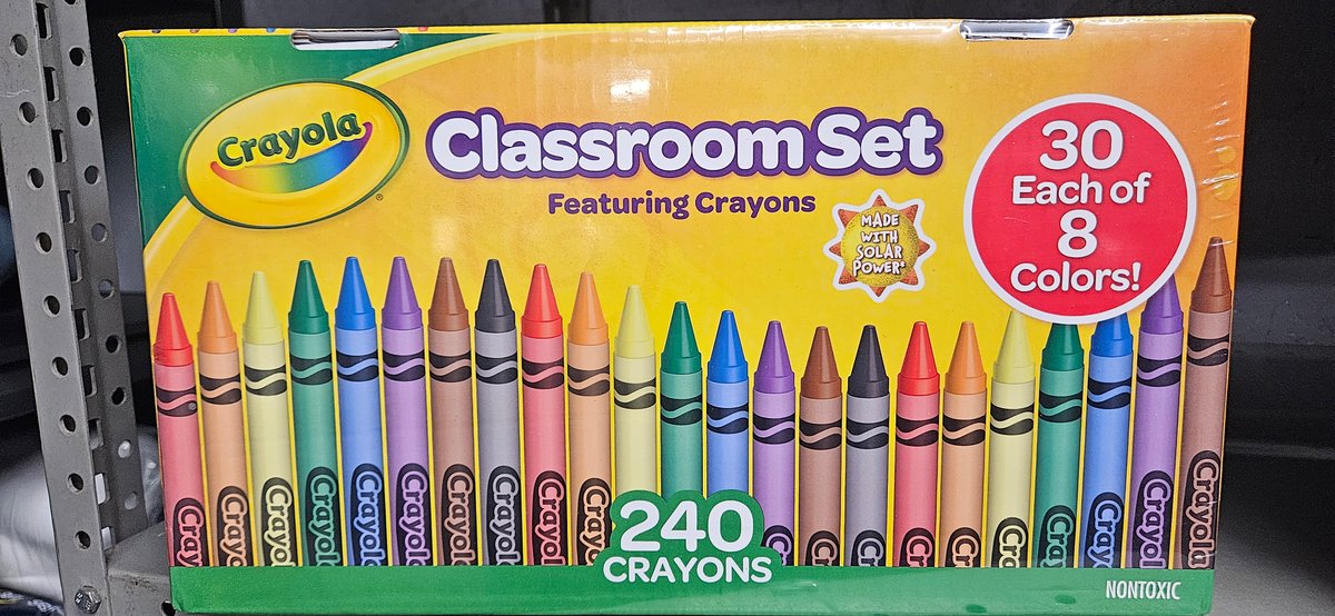 Crayola Classroom Set of 240 Crayons