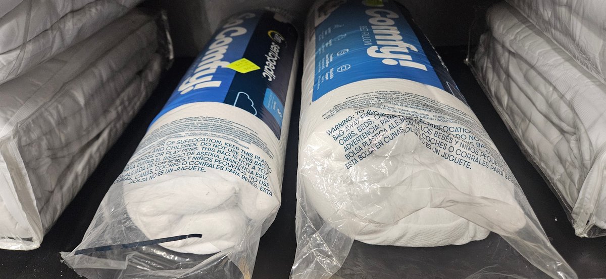 Serta Sertapedic So Comfy Rolled Bed Pillows