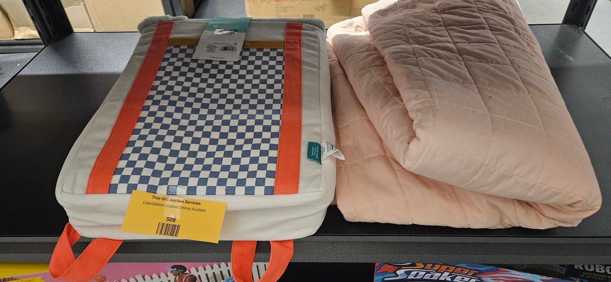 Pillowfort Backpack and Fleece Throw Blanket Set & Peach Blanket