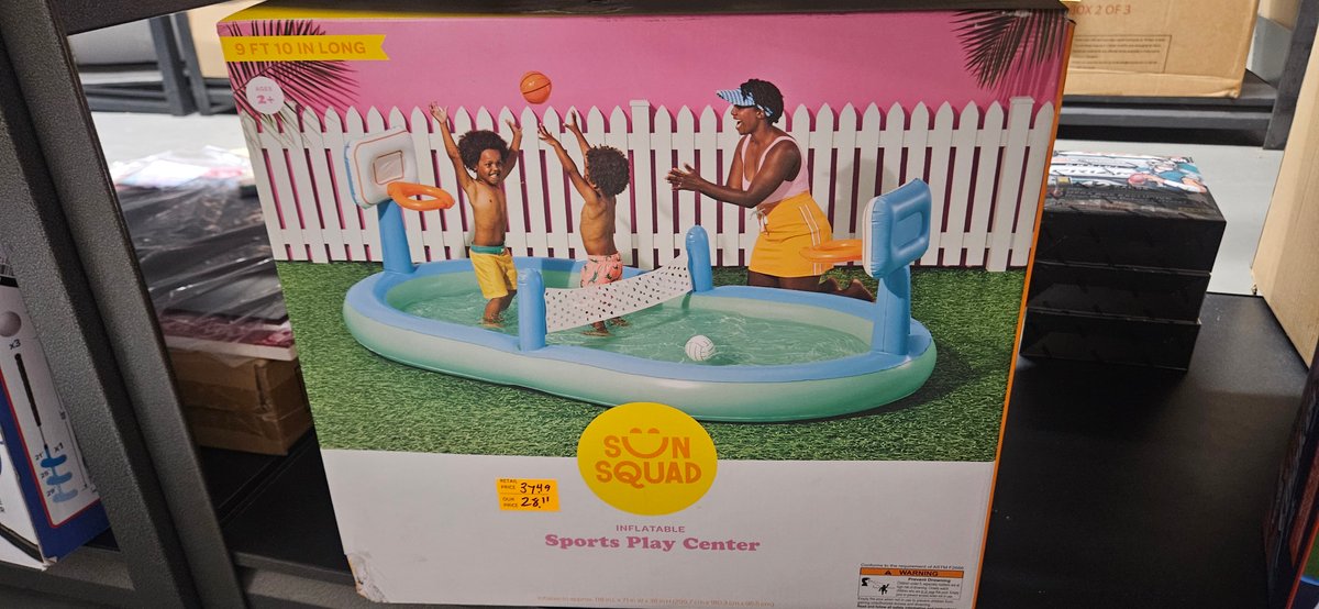 SUN SQUAD Inflatable Sports Play Center