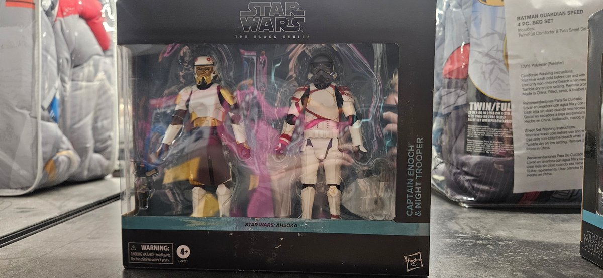 Hasbro Star Wars The Black Series Captain Enoch & Night Trooper Figures