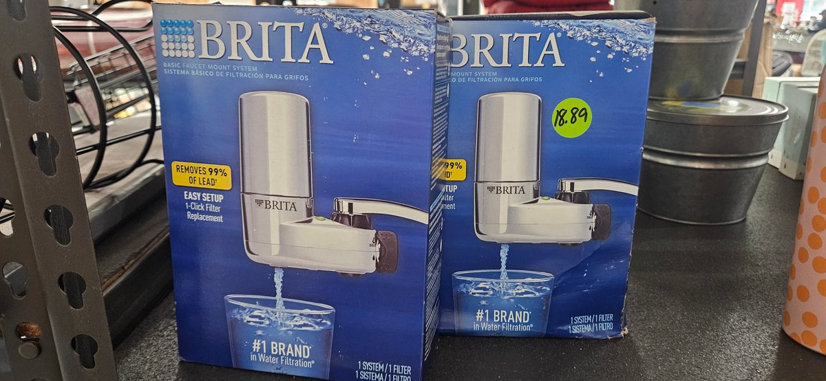 Brita Basic Faucet Mount Water Filtration Systems
