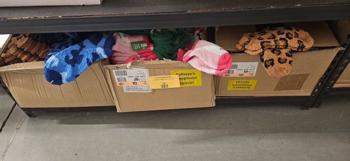 3 Boxes of Assorted Cozy Socks