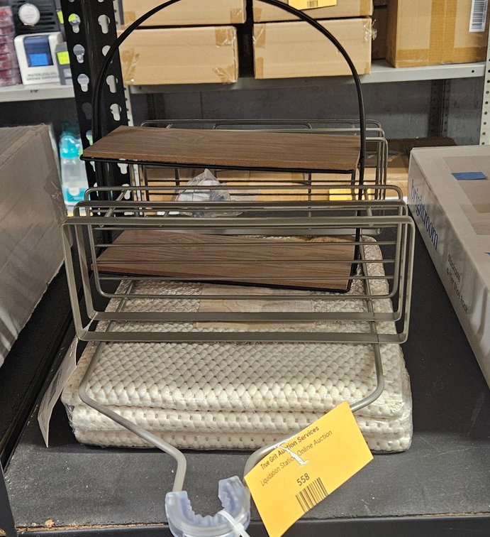 Wire Shower Caddy, Shelf Organizer, and Bath Mat