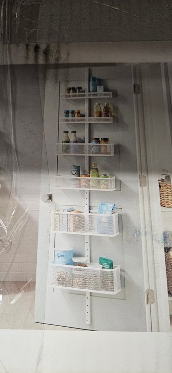 Brightroom Over-the-Door Rack with Baskets