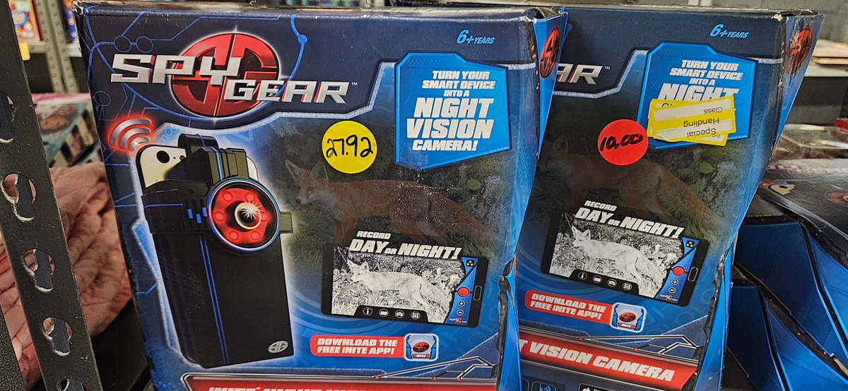 2 Spy Gear Night Vision Cameras in Packaging