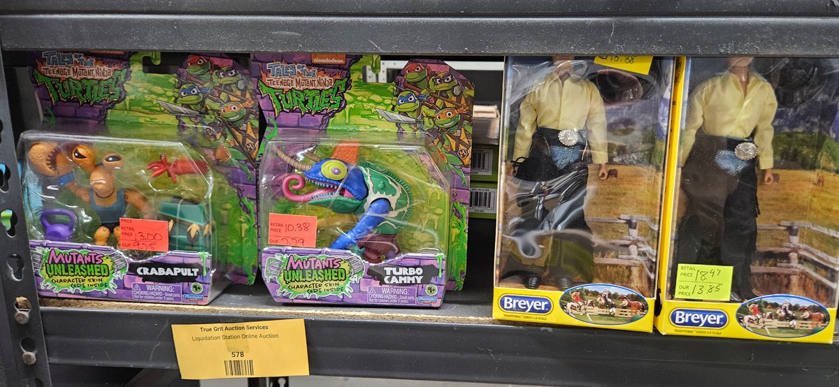 TMNT Action Figures and Breyer Traditional Series Dolls