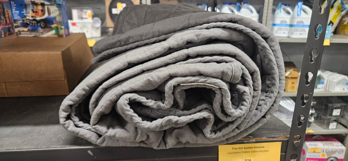 Casaluna King Heavyweight Linen Blend Quilt