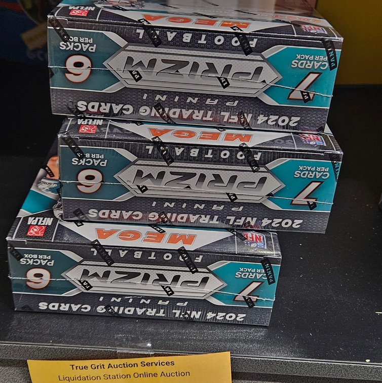 Panini Prizm 2024 NFL Football Mega Boxes