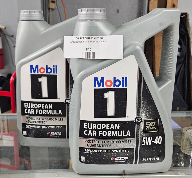 Mobil 1 FS European Car Formula 5W-40 Synthetic Motor Oil