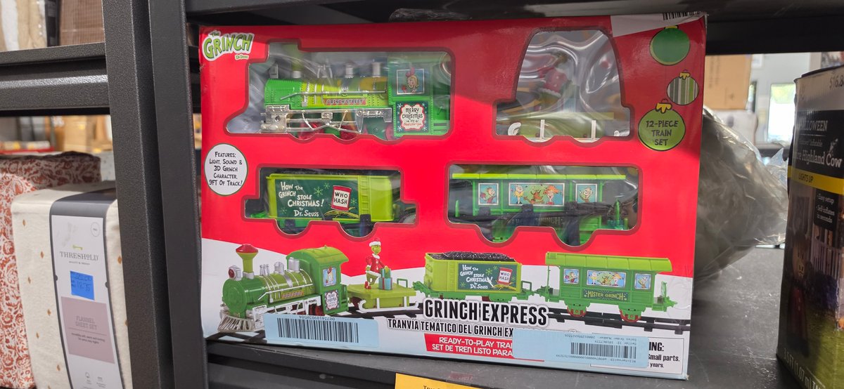 Dr. Seuss The Grinch Express 12-Piece Train Set