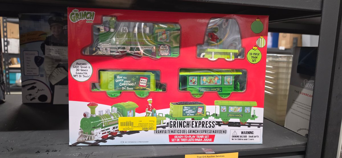 Dr. Seuss The Grinch Express 12-Piece Train Set