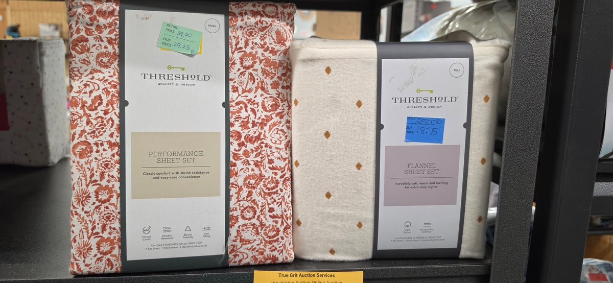 Threshold Full Performance and Flannel Sheet Sets