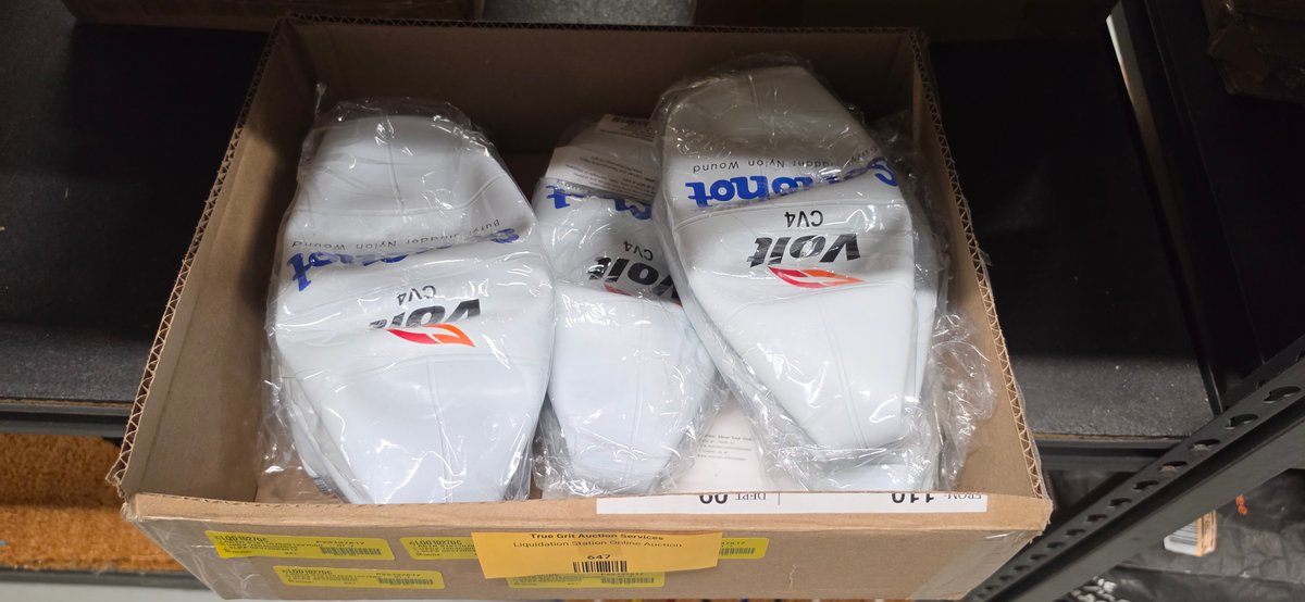Voit CV4 SoftShot Deflated White Volleyballs