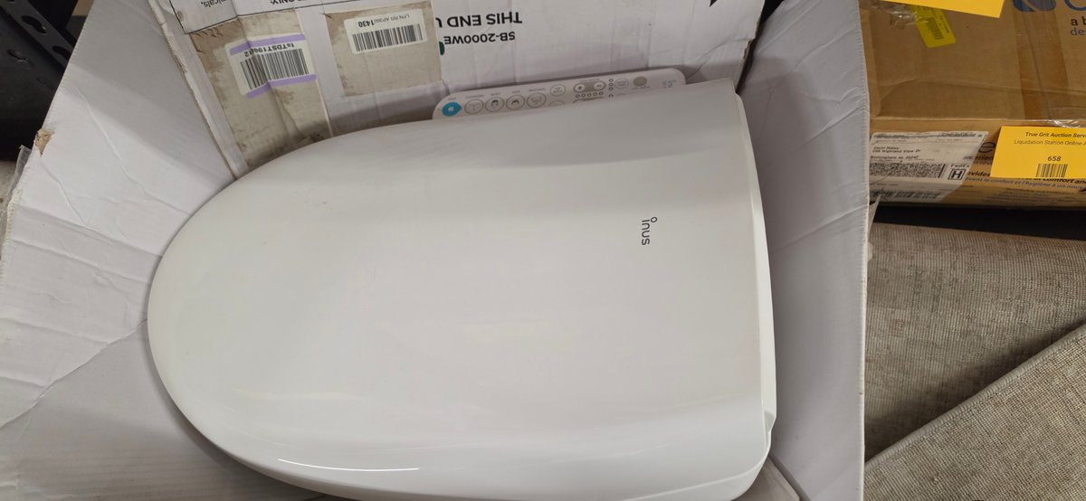 SmartBidet SB-2000WE Electronic Bidet Toilet Seat