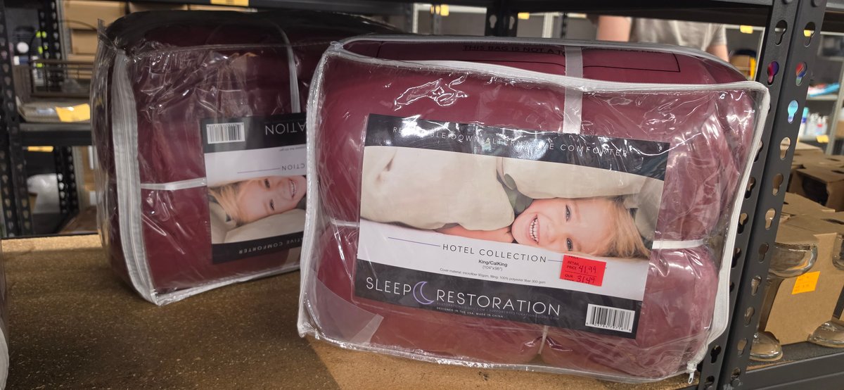 Sleep Restoration Hotel Collection Down Alternative King Comforters