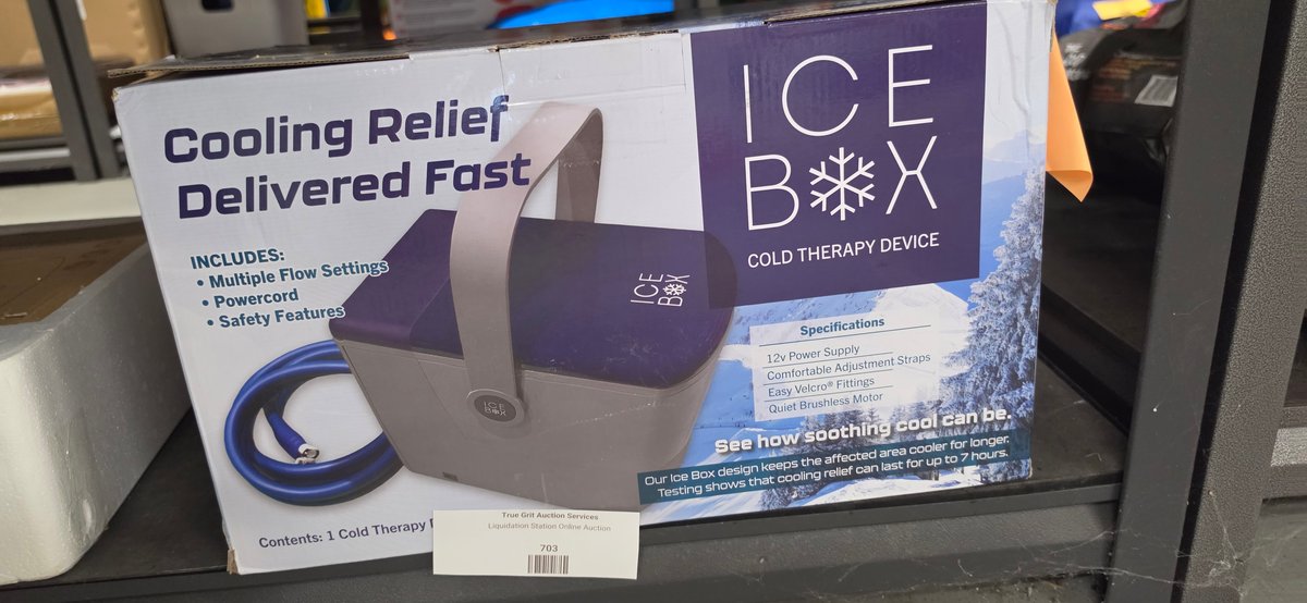 Ice Box Cold Therapy Device with 12V Power Supply