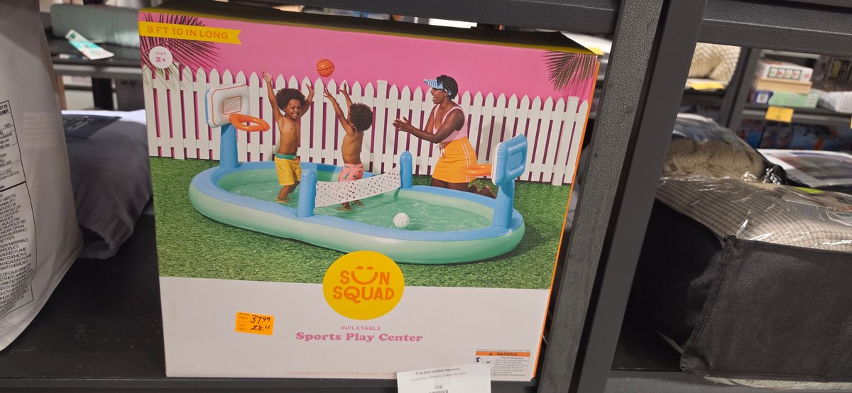 Sun Squad Inflatable Sports Play Center